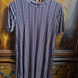 BCBGeneration Multicolor Striped Dress